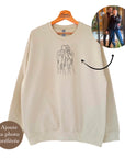 Personnalise ton sweat à col rond brodé DESTOCKAGE