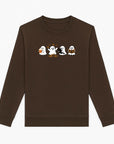 Sweat-shirt unisexe – Fantômes d’automne mignons