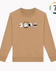 Sweat-shirt unisexe – Fantômes d’automne mignons