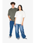 Personnalise ton t-shirt EPAIS oversize écoresponsable French Terry unisexe