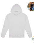 Personnalise ton Sweat-shirt à capuche oversize unisexe brodé