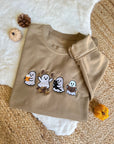 Sweat-shirt unisexe – Fantômes d’automne mignons