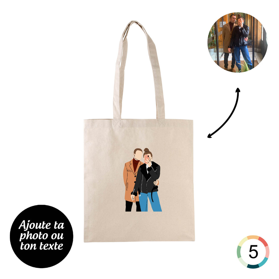 Personnalise ton tote bag brodé
