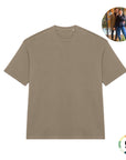 Personnalise ton t-shirt EPAIS oversize écoresponsable French Terry unisexe