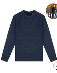 Personnalise ton Pull ÉPAIS écoresponsable à grosses mailles homme