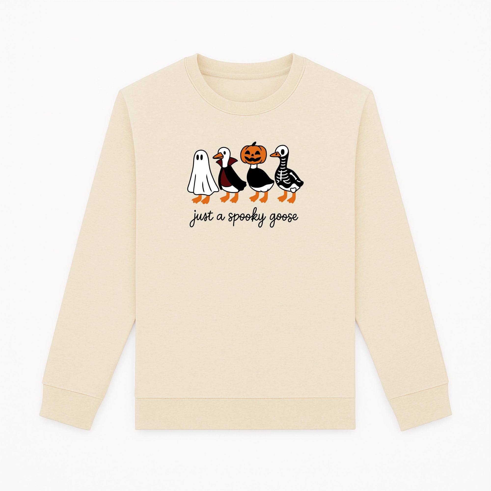 Sweat-shirt unisexe – Just a spooky goose