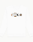 Sweat-shirt unisexe – Fantômes d’automne mignons