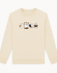 Sweat-shirt unisexe – Fantômes d’automne mignons