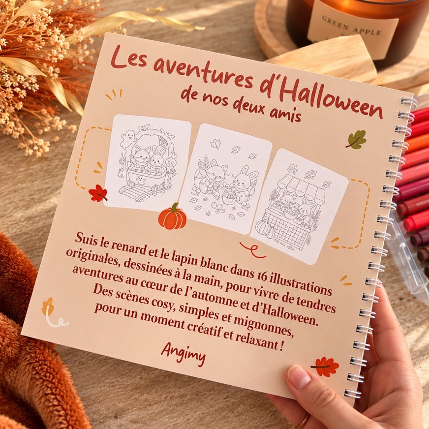 Livre de coloriage - Edition Halloween